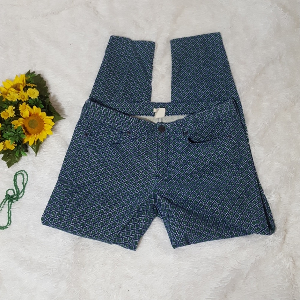 J. CREW Geometric Pants - Picture 2 of 8